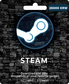Steam Wallet Code Korea 25000 WON 