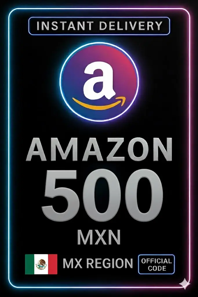 Amazon Ajándékutalvány - Mexikó 500 MXN Amazon Ajándékutalvány - Mexikó 500 MXN