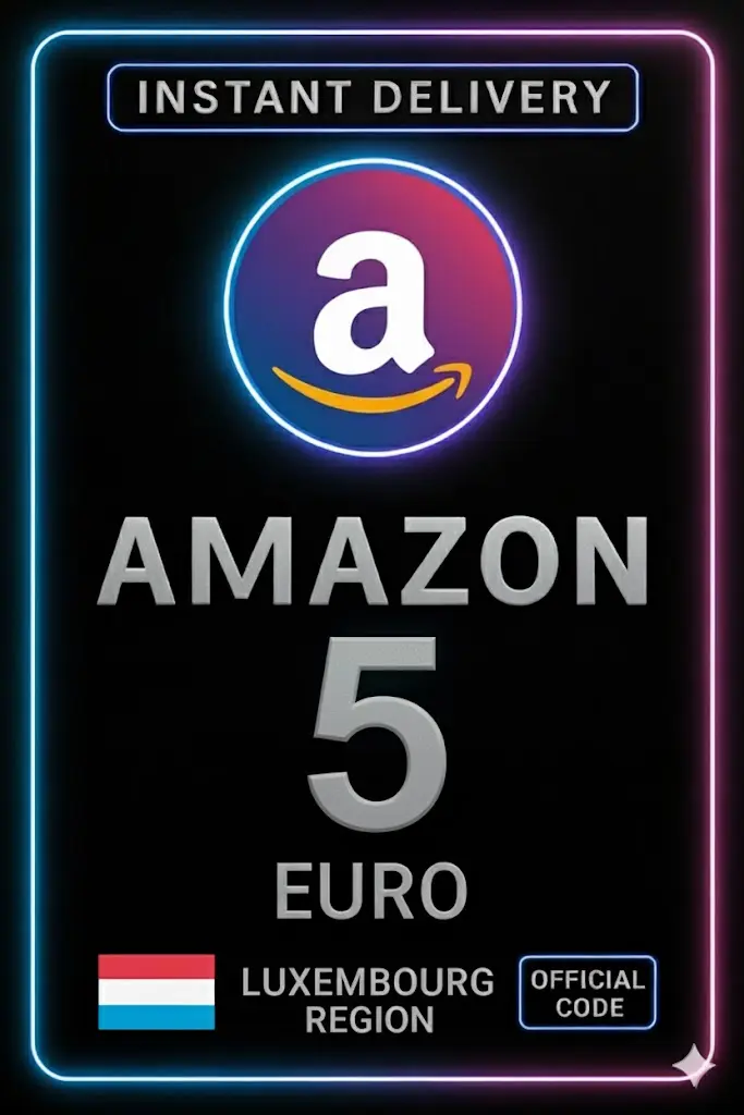 Amazon Gift Card Luxembourg 5 € Amazon Gift Card Luxembourg 5 €