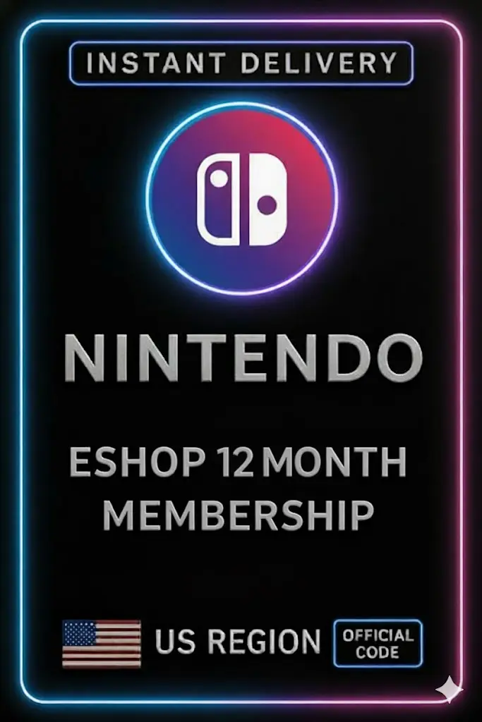 Nintendo eShop 12 Month Membership Nintendo eShop 12 Month Membership