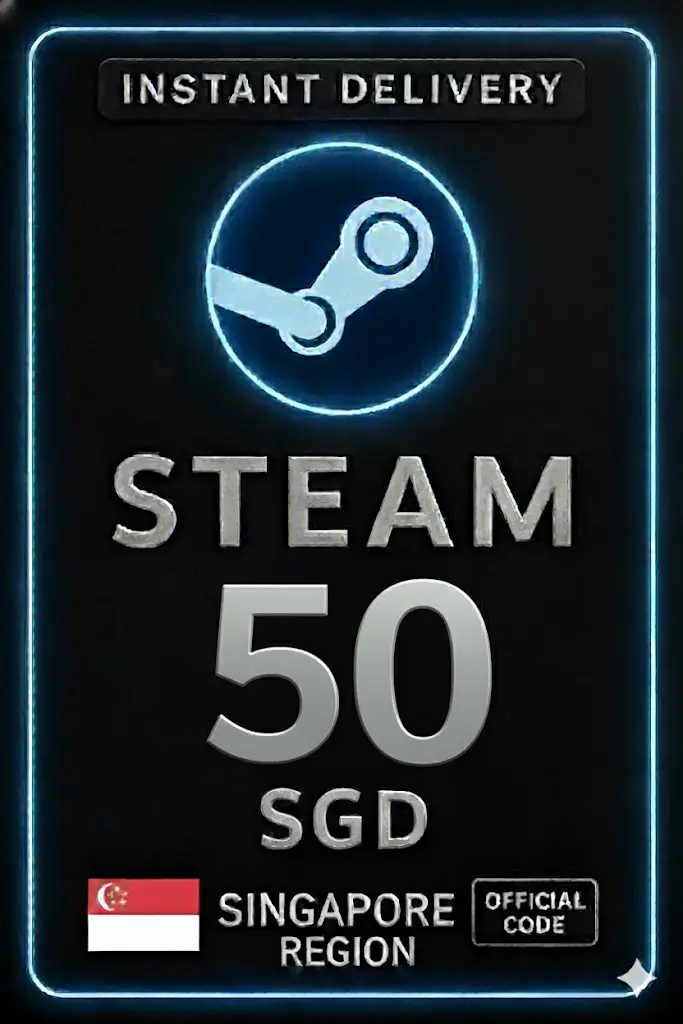 Kod portfela Steam Singapur 50 SGD Kod portfela Steam Singapur 50 SGD