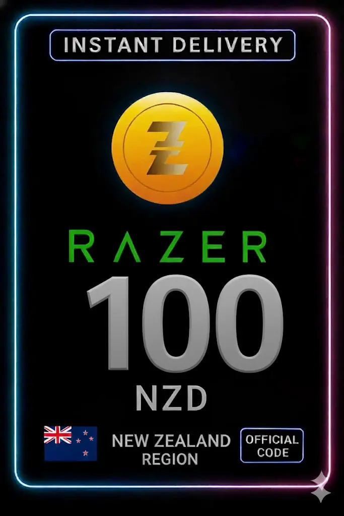 Razer Gold New Zealand NZD100 Razer Gold New Zealand NZD100