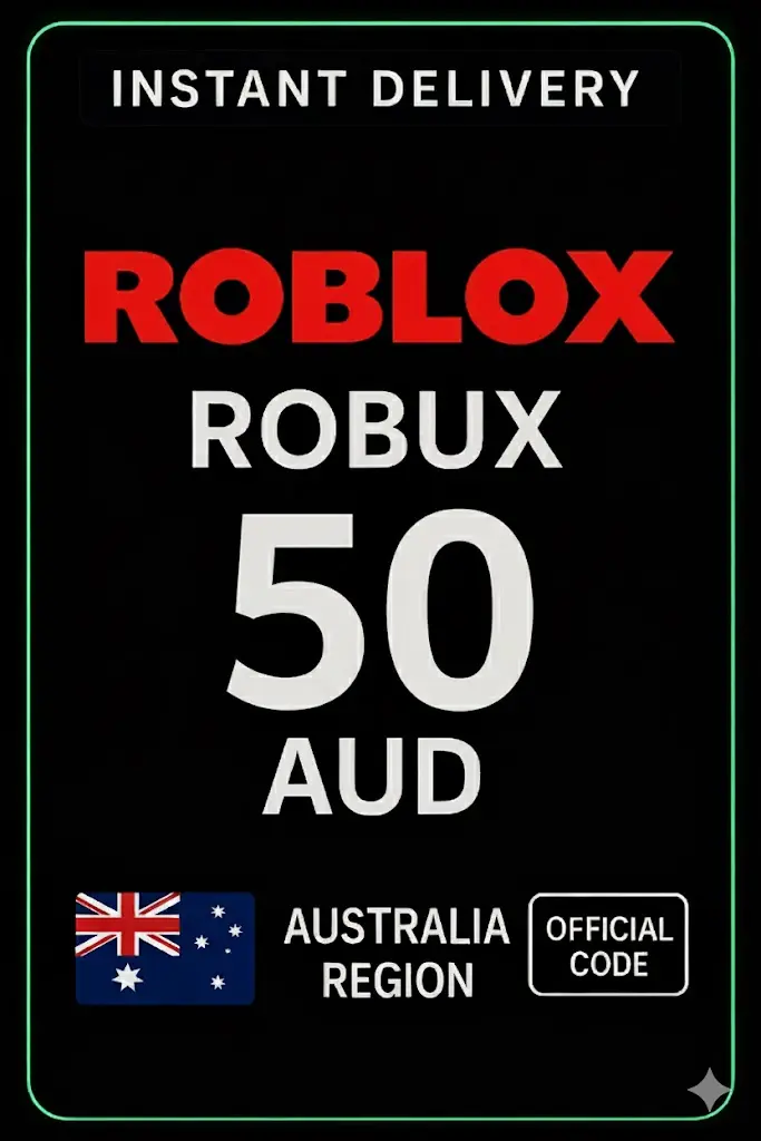 Roblox 50 AUD Game Card (AU) Roblox 50 AUD Game Card (AU)