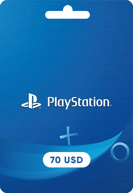 Playstation Card 70 USD KSA - Saudi Arabia