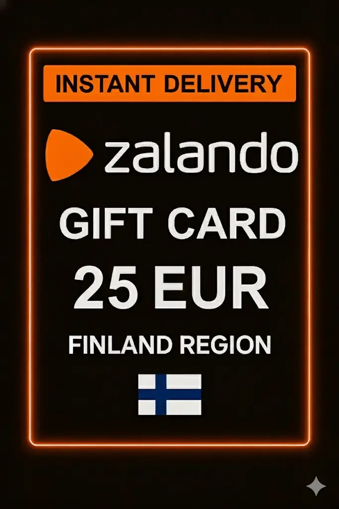 Thẻ quà tặng Zalando - 25 EUR (FI) Thẻ quà tặng Zalando - 25 EUR (FI)