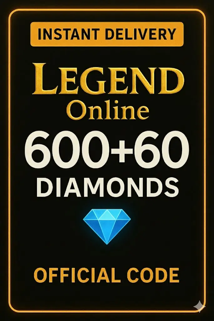 Legend Online 600+60 Elmas EPIN Legend Online 600+60 Elmas EPIN