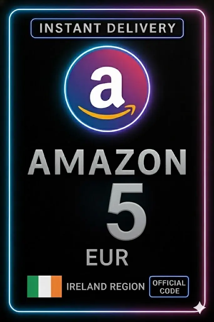 Amazon Gjafakort Írland 5 € Amazon Gjafakort Írland 5 €