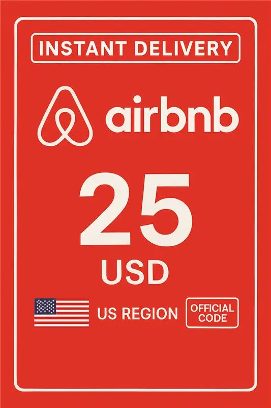 Airbnb dovanų kortelė - 25$ Airbnb dovanų kortelė - 25$