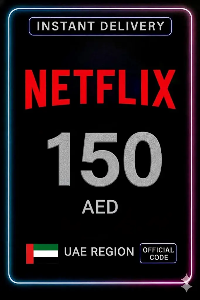 Carta Regalo Netflix 150 AED Carta Regalo Netflix 150 AED