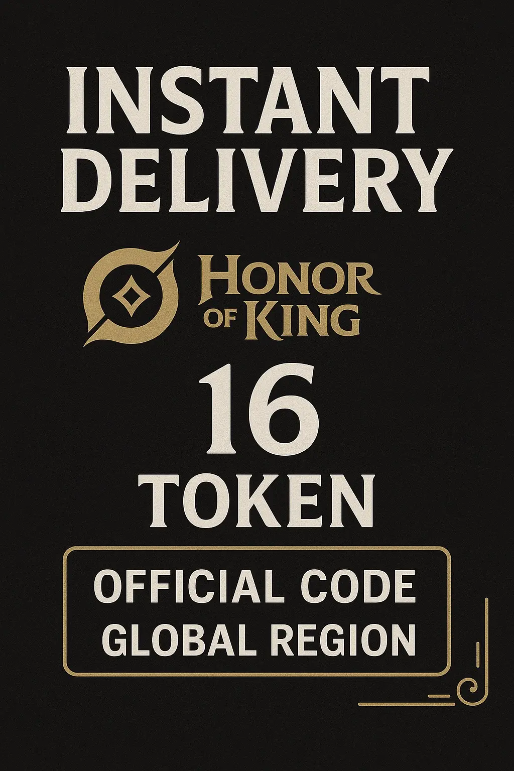 Honor of Kings 16 Tokens (Global) Honor of Kings 16 Tokens (Global)