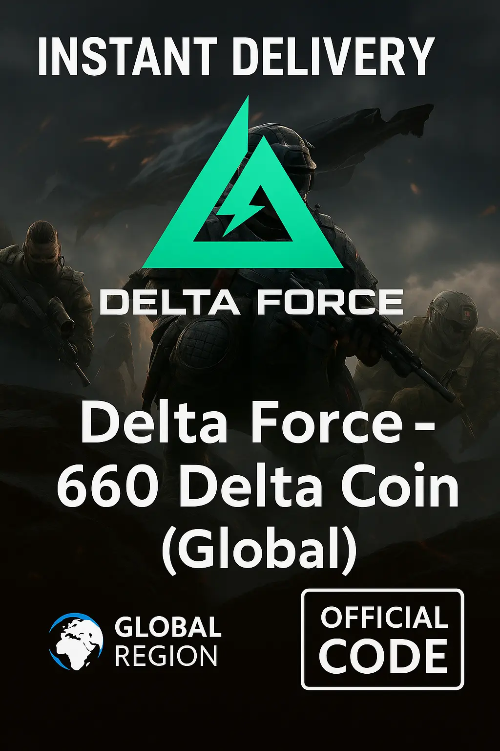 Delta Force - 660 Delta Coin (Global) Delta Force - 660 Delta Coin (Global)