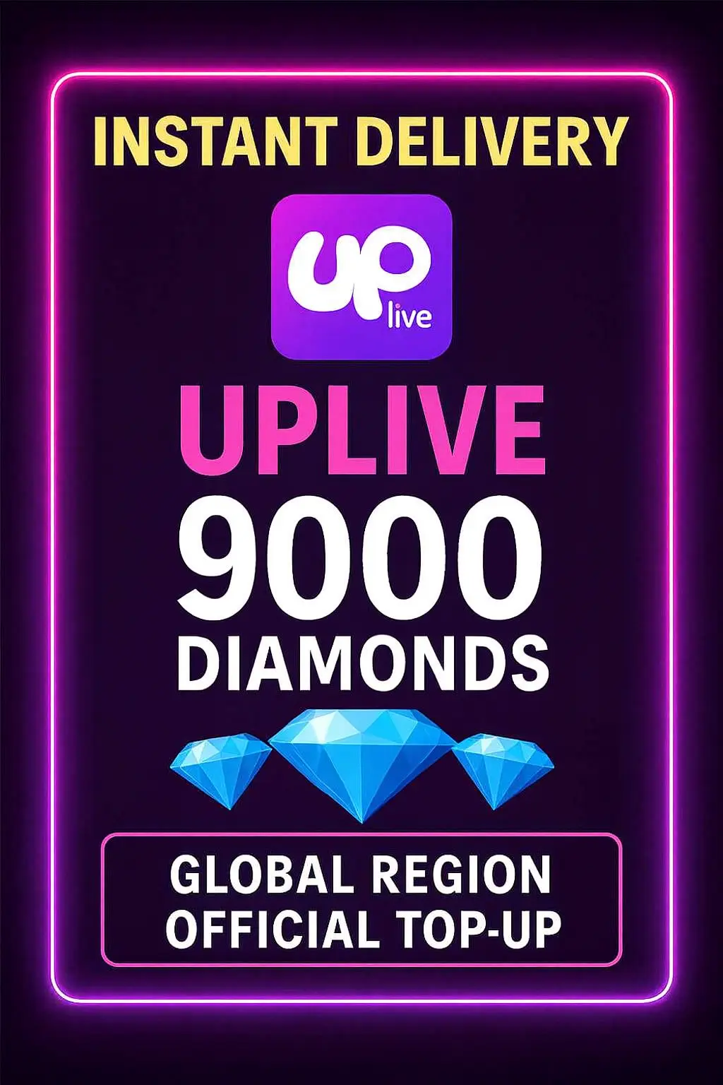 UPlive 9000 Diamonds (Top-Up) UPlive 9000 Diamonds (Top-Up)