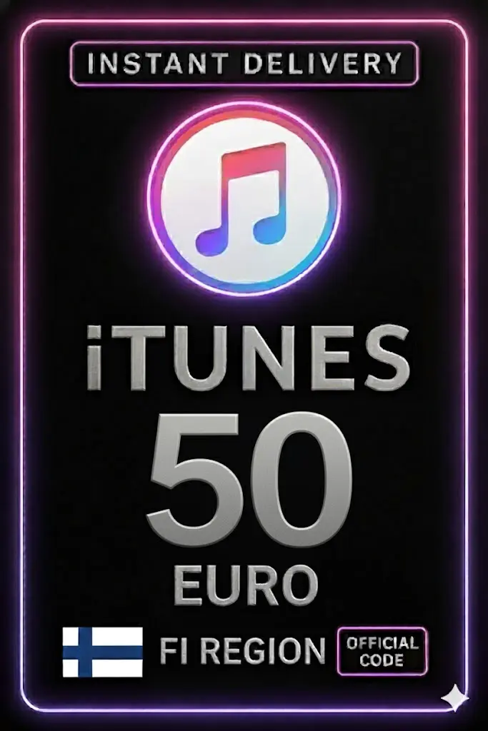 iTunes Gift Card 50 € FI iTunes Gift Card 50 € FI