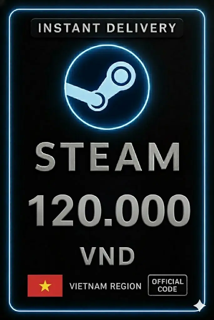 محفظة Steam 120.000 VND - (فيتنام) - عرض محفظة Steam 120.000 VND - (فيتنام) - عرض
