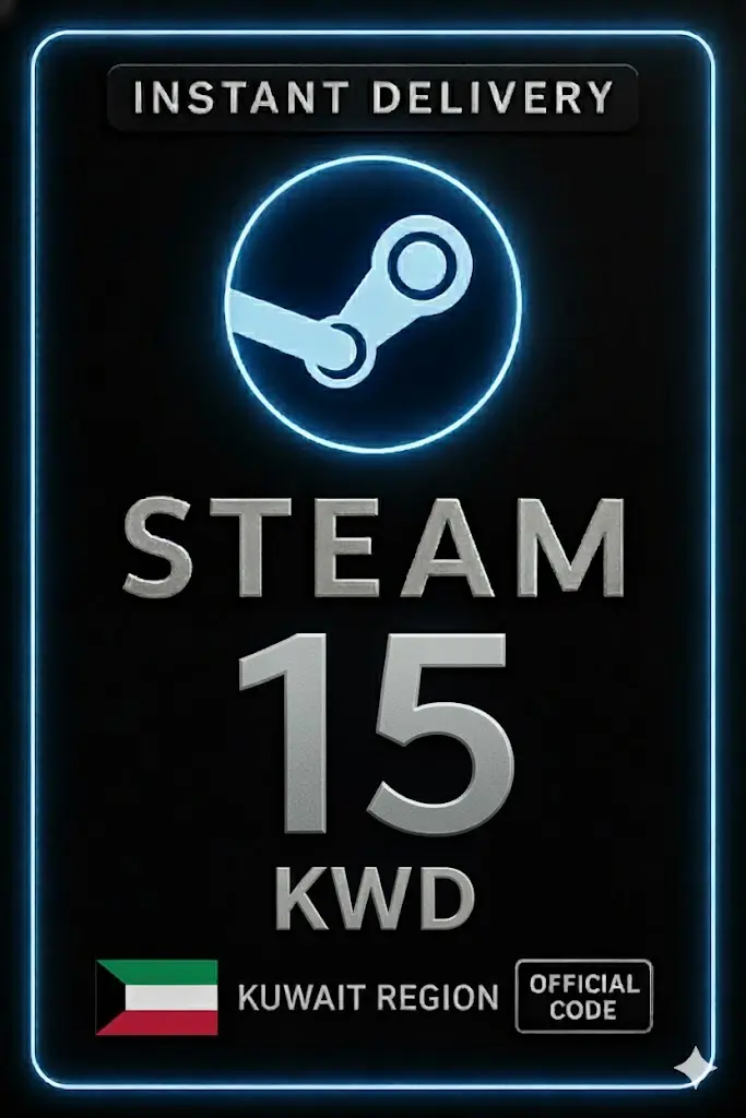 Steam Wallet Code 15 KWD (KW) Steam Wallet Code 15 KWD (KW)