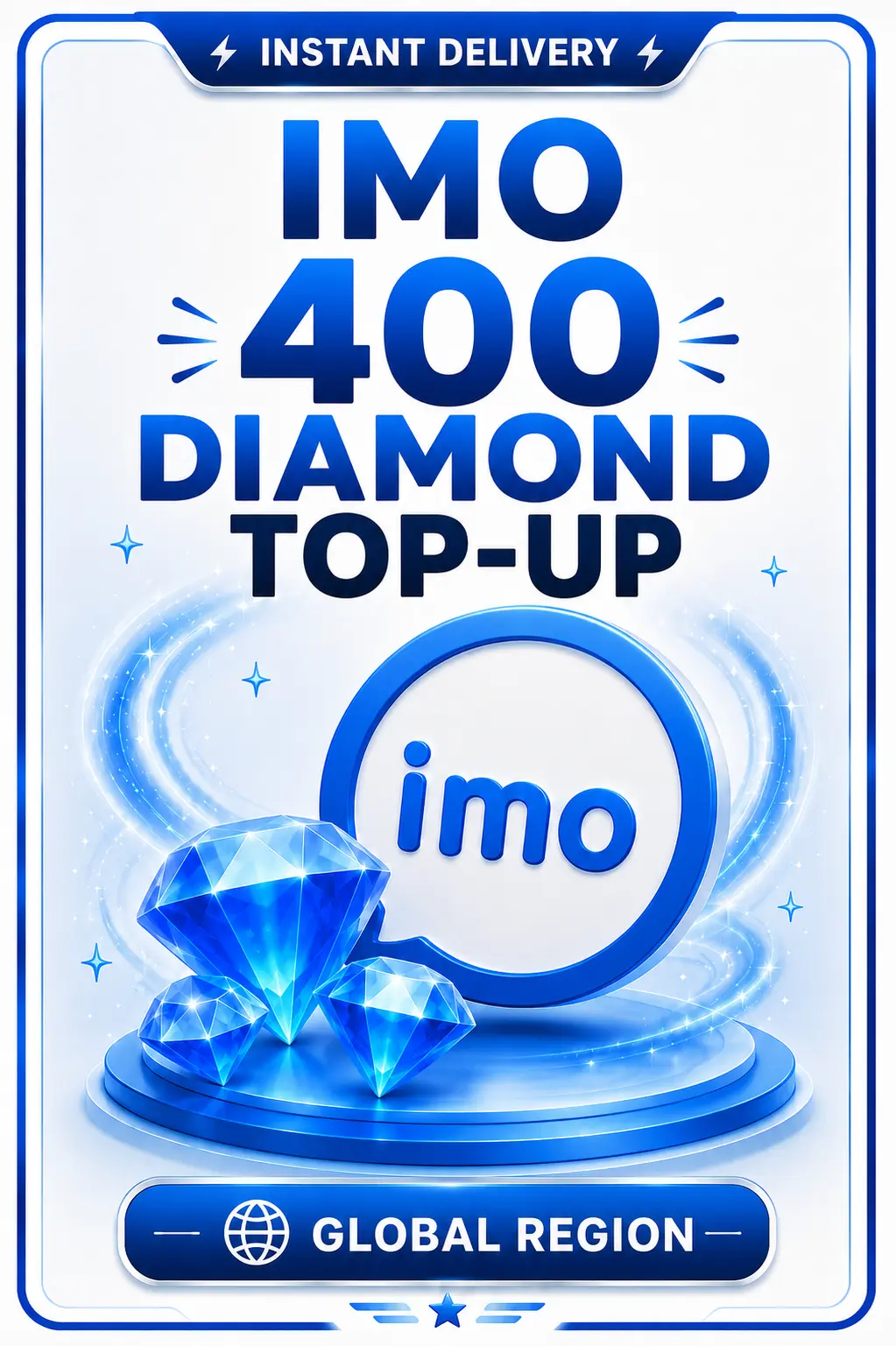 IMO Chat - 400 diamantů (dobití) IMO Chat - 400 diamantů (dobití)