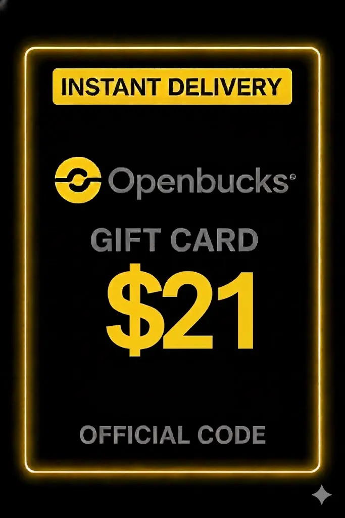 오픈벅스 기프트 카드 21$ 오픈벅스 기프트 카드 21$
