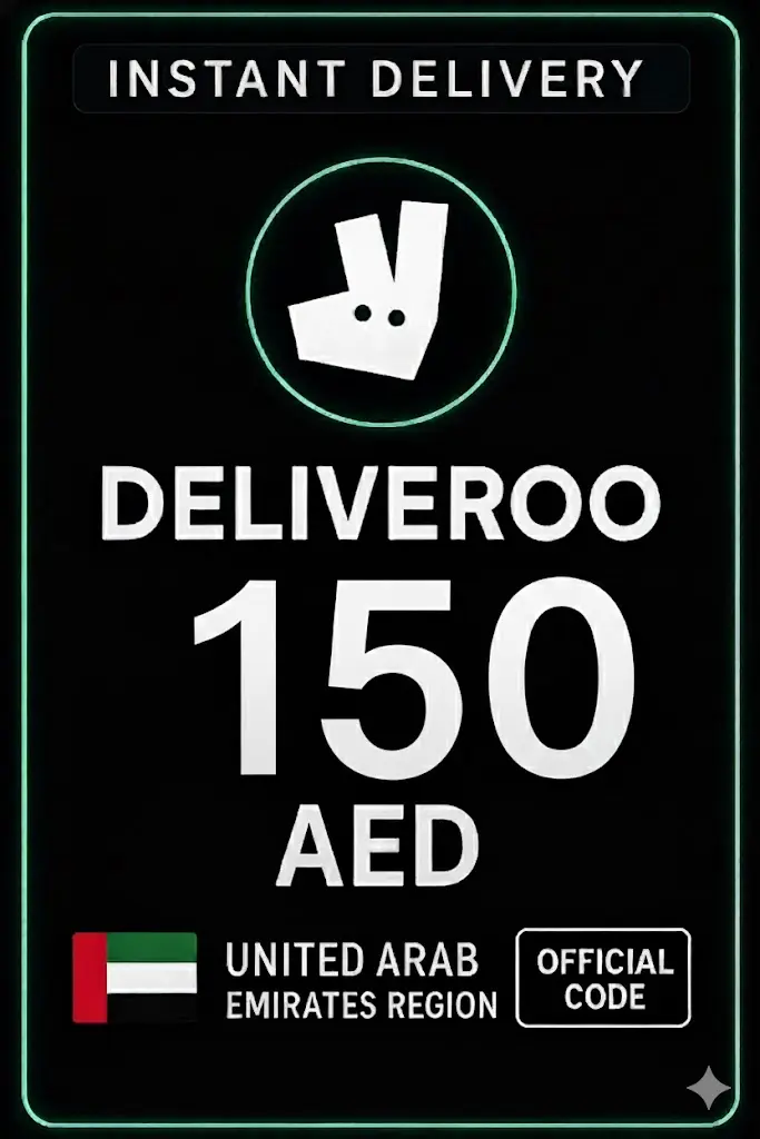 Deliveroo 150 AED Deliveroo 150 AED