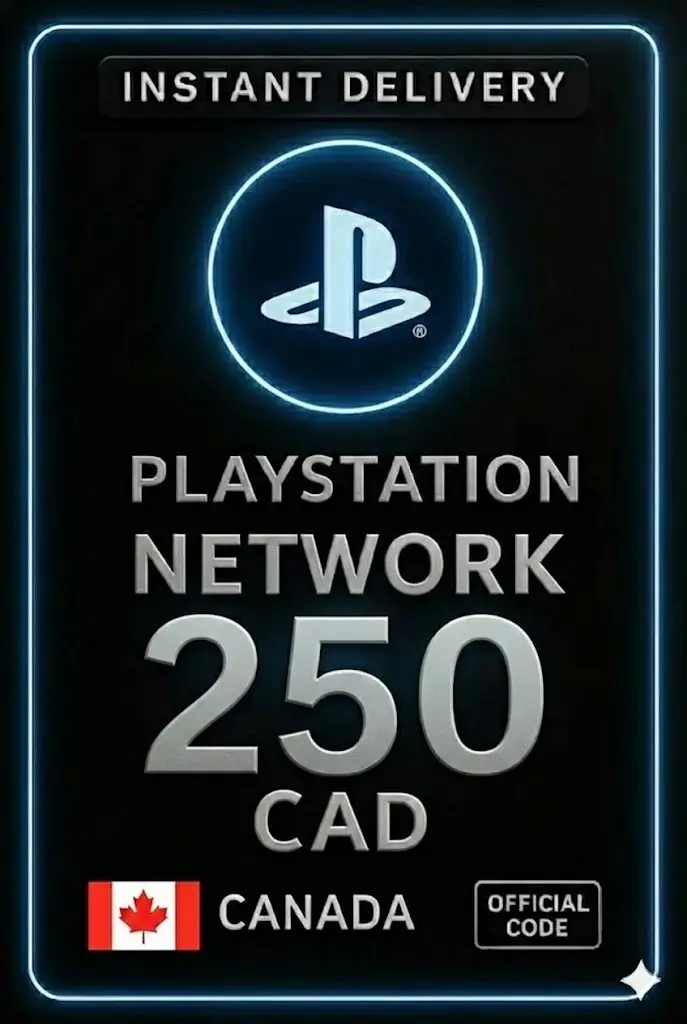 PSN Card 250 CAD PSN Card 250 CAD