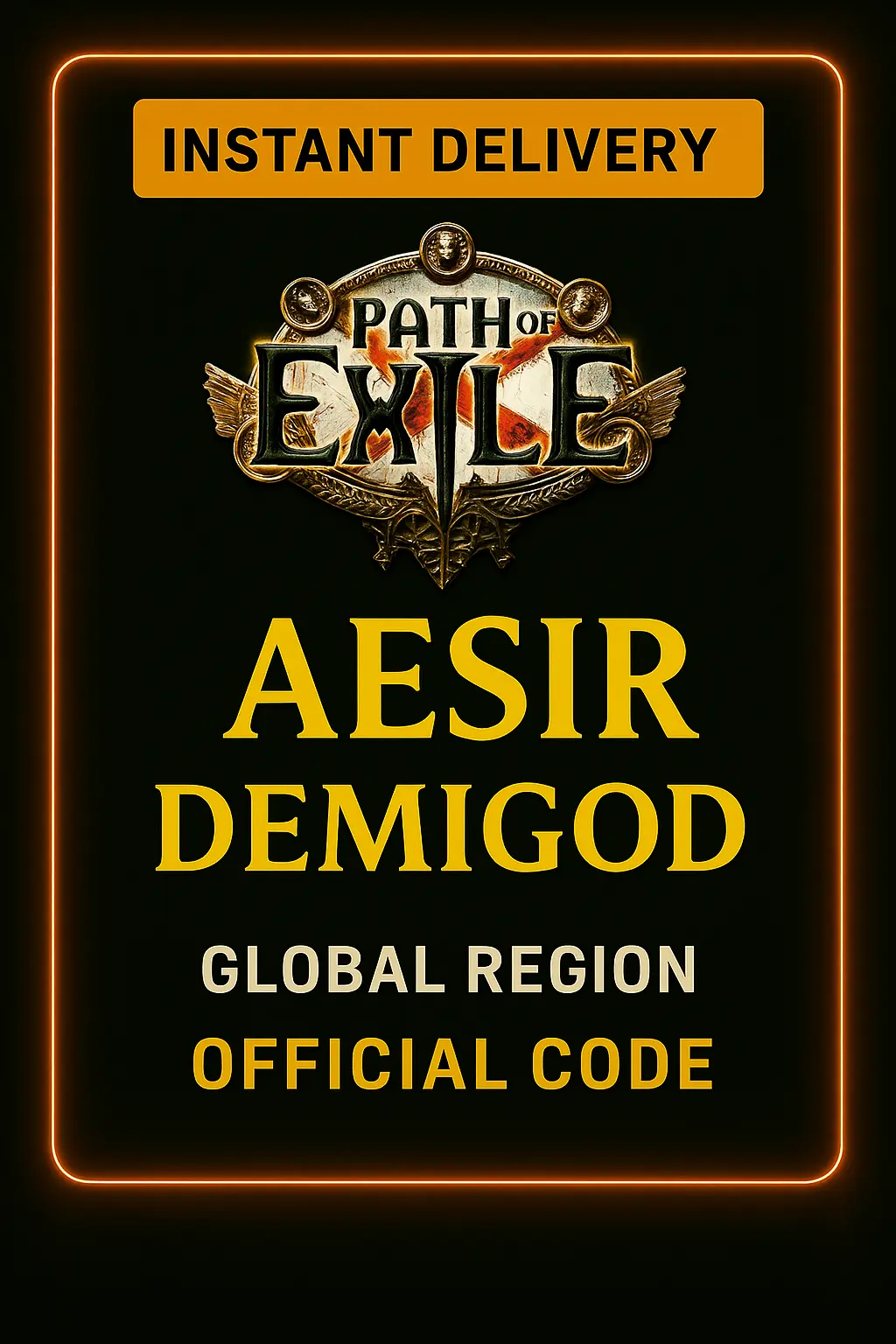 Path Of Exile Aesir Demigod Supporter Path Of Exile Aesir Demigod Supporter