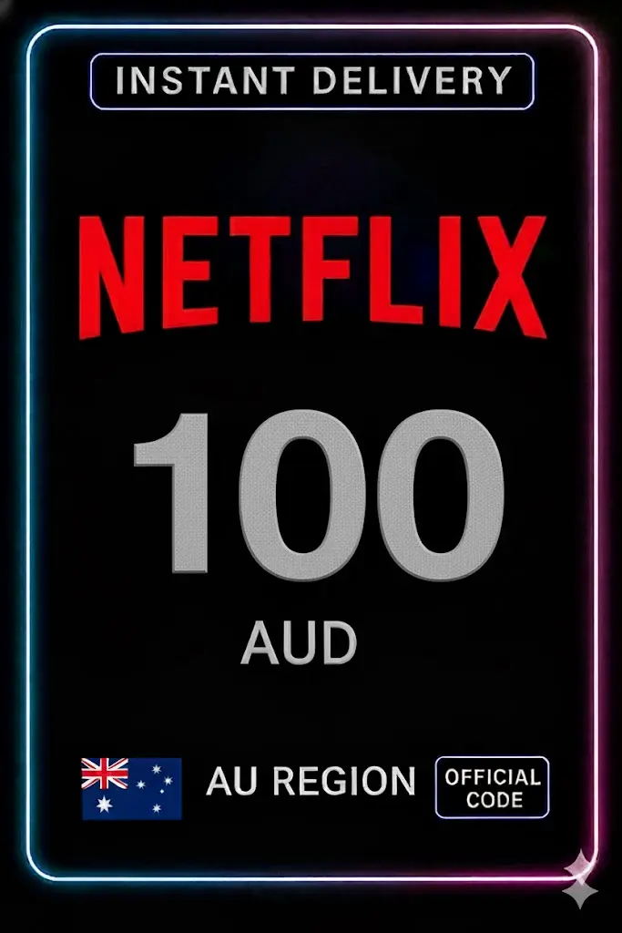 Netflix poklon kartica 100 AUD Netflix poklon kartica 100 AUD
