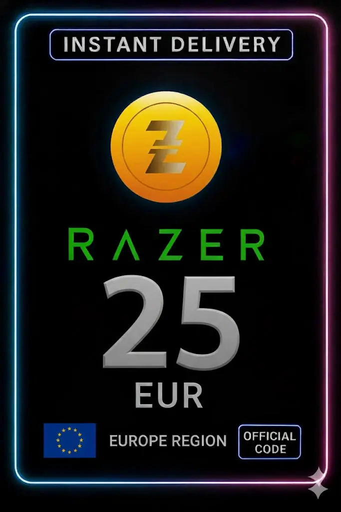 Razer Gold Европа 25€ Razer Gold Европа 25€
