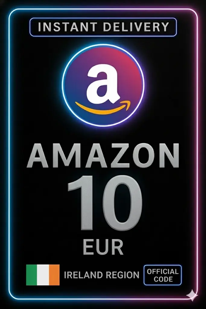 Amazon gjafakort Írland 10 € Amazon gjafakort Írland 10 €