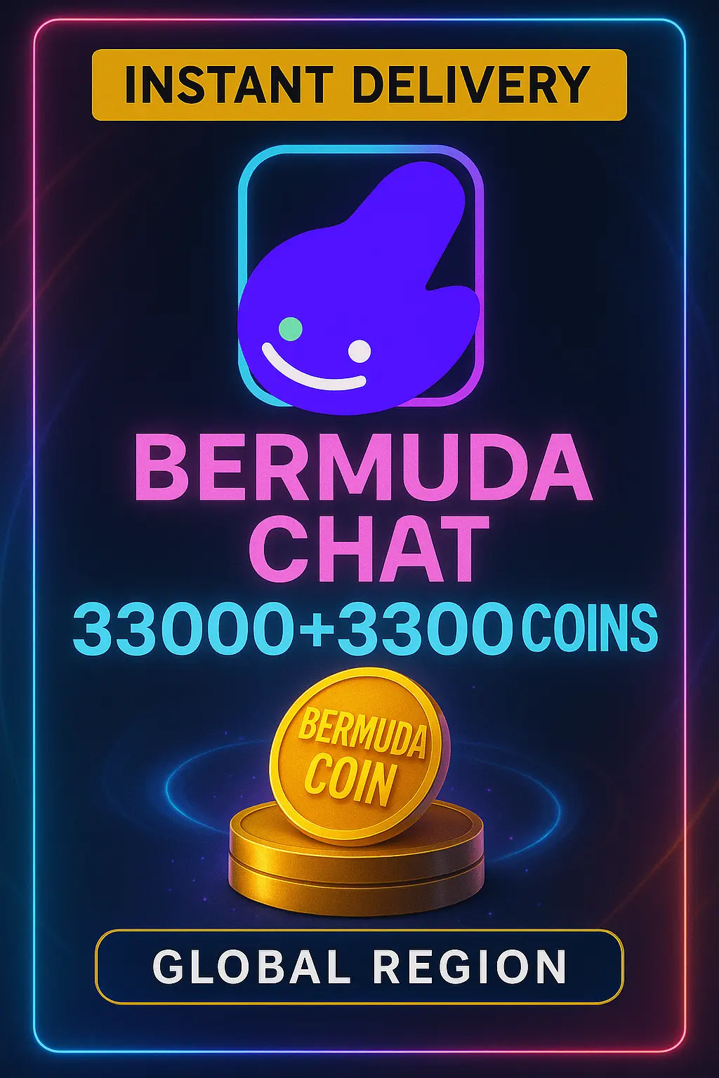 Bermuda 33000 + 3300 Coins Top-Up (Global) Bermuda 33000 + 3300 Coins Top-Up (Global)