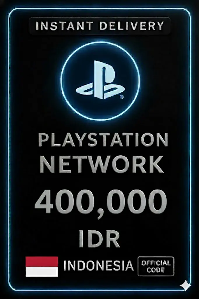 플레이스테이션 PSN 카드 400,000 Rp (ID) 플레이스테이션 PSN 카드 400,000 Rp (ID)