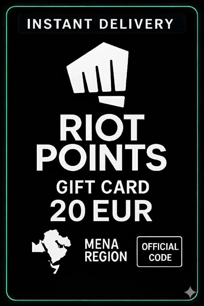 RIOT Код за пристап MENA €20 RIOT Код за пристап MENA €20
