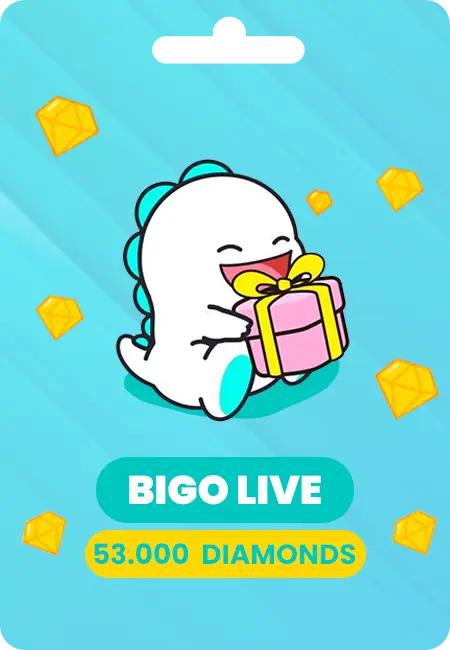 Bigo Live - 53000 Diamonds (Global)	