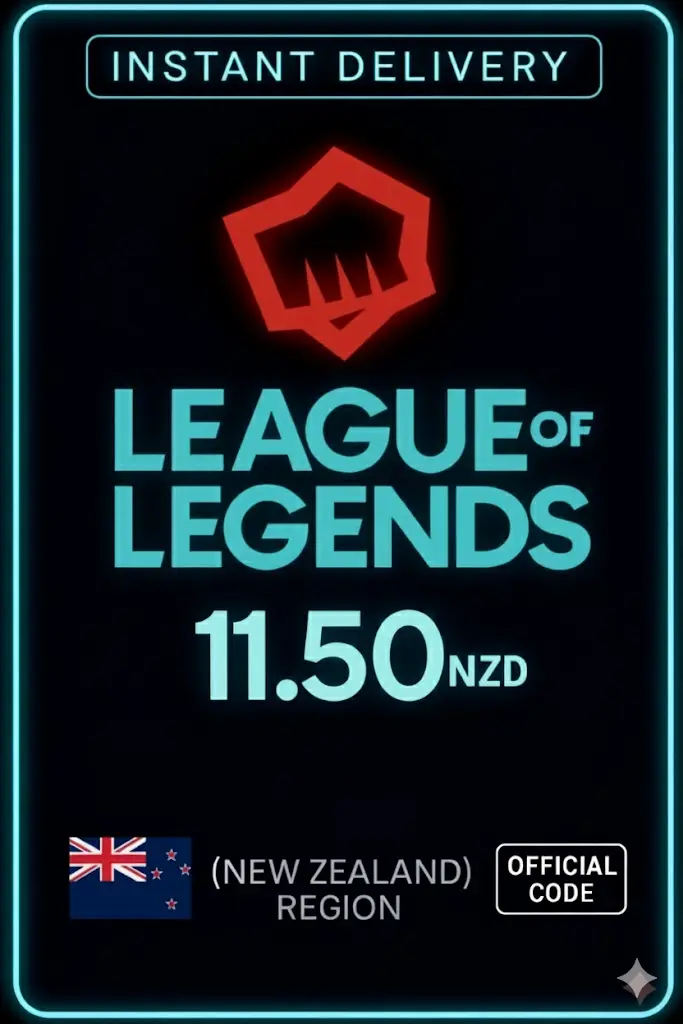 League of Legends NZD 11.50 - 810 RP League of Legends NZD 11.50 - 810 RP