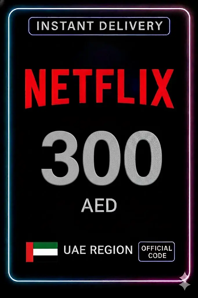 Gift Card Netflix 300 AED Gift Card Netflix 300 AED