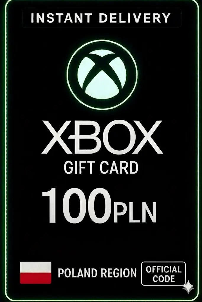 XBox Live Dárková karta Polsko - 100PLN XBox Live Dárková karta Polsko - 100PLN