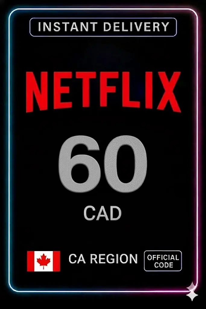 Netflix Geschenkkarte 60 CAD CA Netflix Geschenkkarte 60 CAD CA