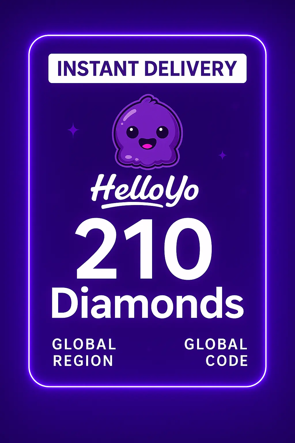 Hello Yo - 210 Diamonds (Global) Hello Yo - 210 Diamonds (Global)
