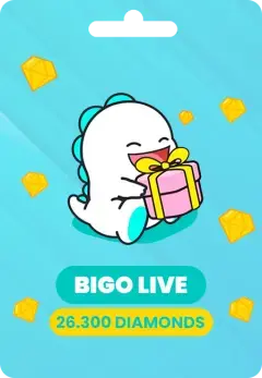 Bigo Live - 26300 Diamonds (Global)