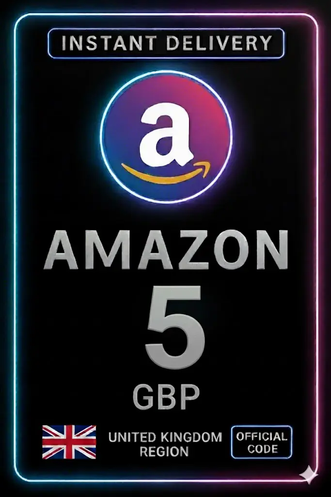 Amazon Gift Card - United Kingdom 5 £ Amazon Gift Card - United Kingdom 5 £