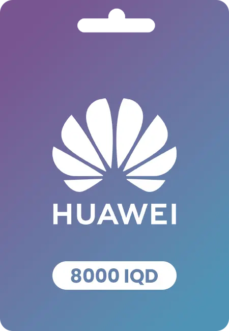 HUAWEI Gift Card Iraq IQD 8000 HUAWEI Gift Card Iraq IQD 8000