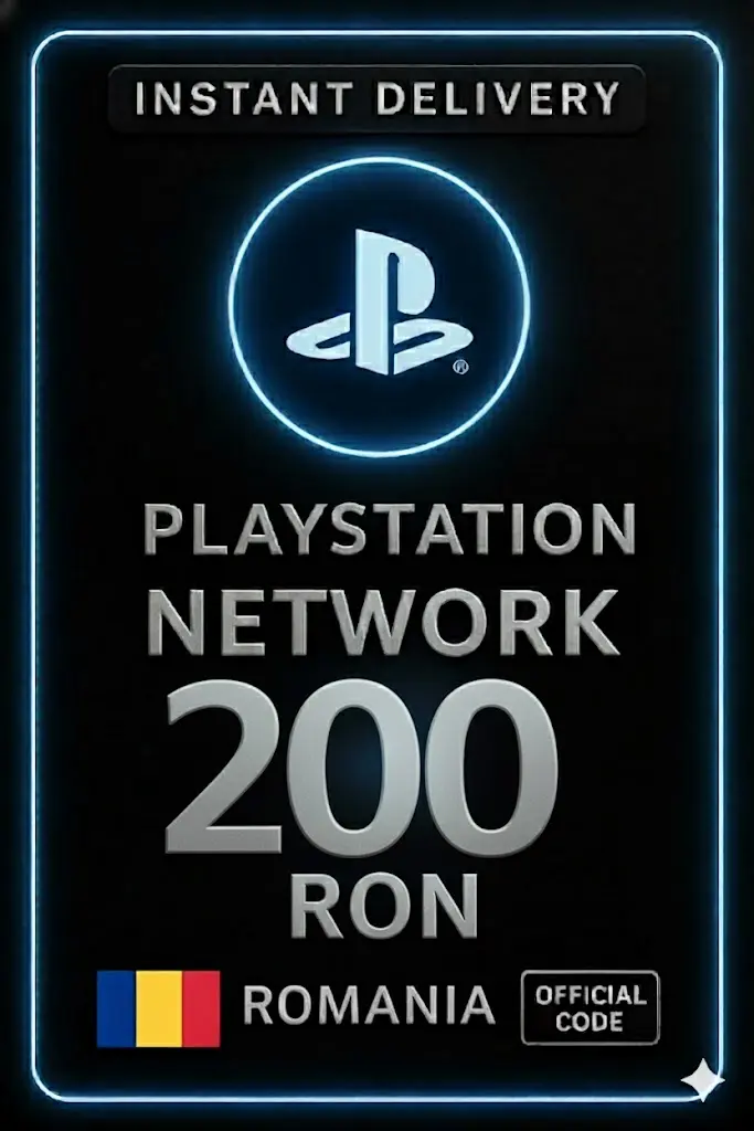 PSN карта Румъния - 200 RON PSN карта Румъния - 200 RON