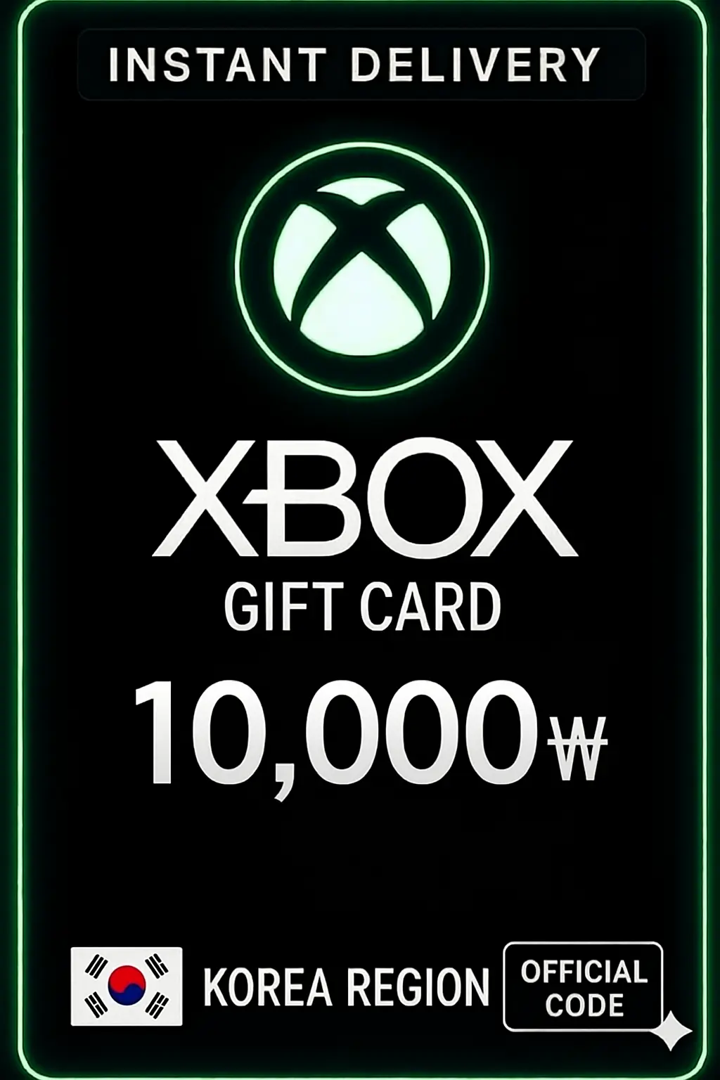 Xbox Live Gift Card 10,000 WON Wallet KR Xbox Live Gift Card 10,000 WON Wallet KR