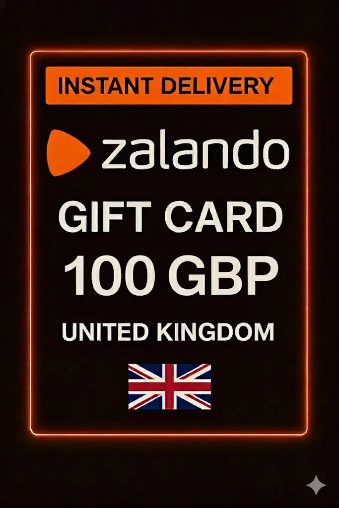 Zalando Hediye Kartı - 100 GBP (BİRLEŞİK KRALLIK) Zalando Hediye Kartı - 100 GBP (BİRLEŞİK KRALLIK)