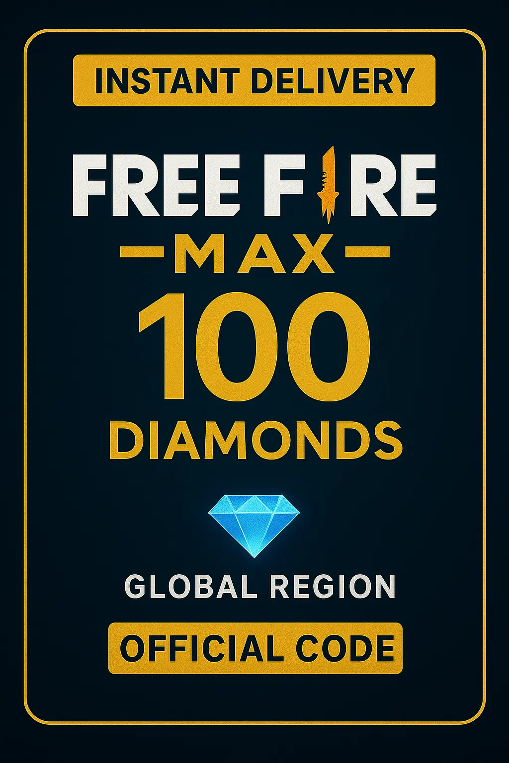 Free Fire MAX 100 Diamanti Free Fire MAX 100 Diamanti