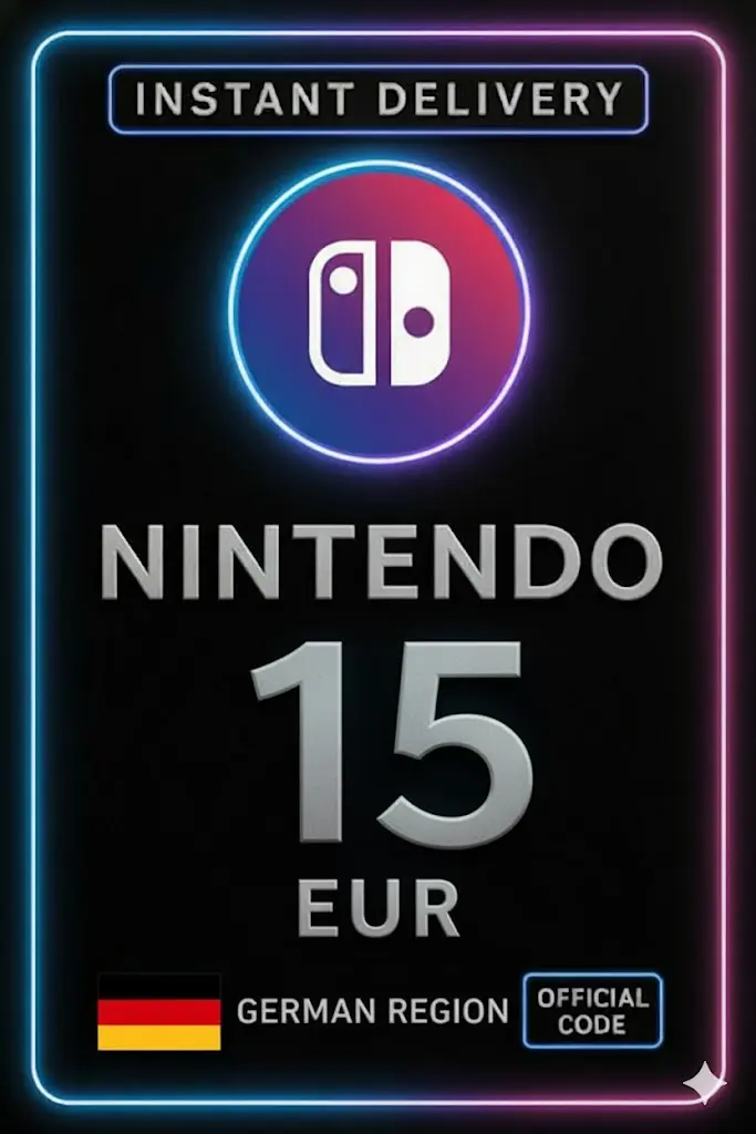 Nintendo eShop карта - 15€ (Германия) Nintendo eShop карта - 15€ (Германия)