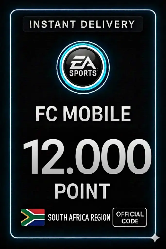 نقاط FC Mobile 12000 - جنوب أفريقيا نقاط FC Mobile 12000 - جنوب أفريقيا