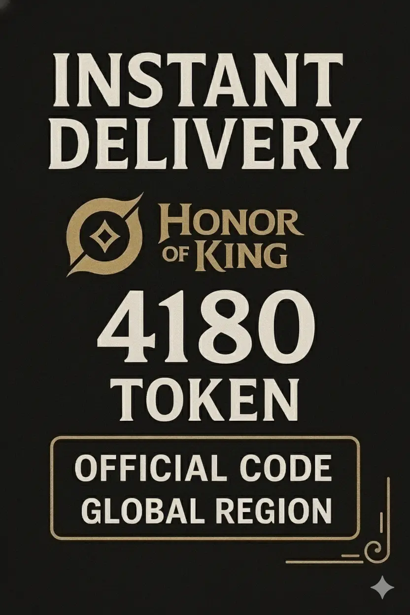 Honor of Kings 4180 Tokens (Global) Honor of Kings 4180 Tokens (Global)