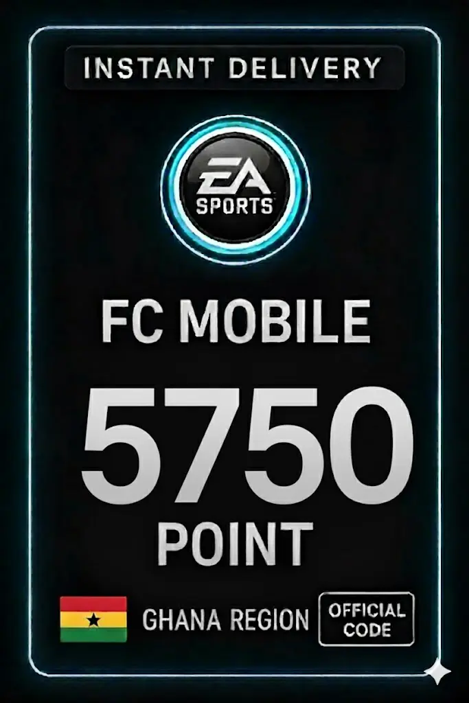 FC Mobile 5750 Poäng - Ghana FC Mobile 5750 Poäng - Ghana