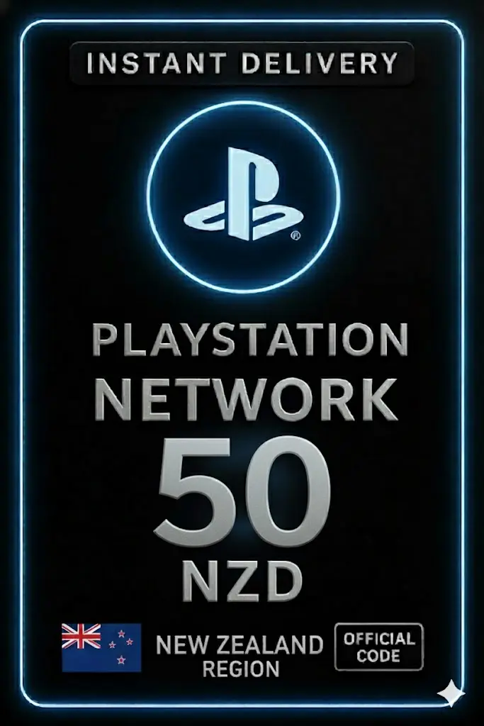 PSN карта Нова Зеландия - 50 NZD PSN карта Нова Зеландия - 50 NZD