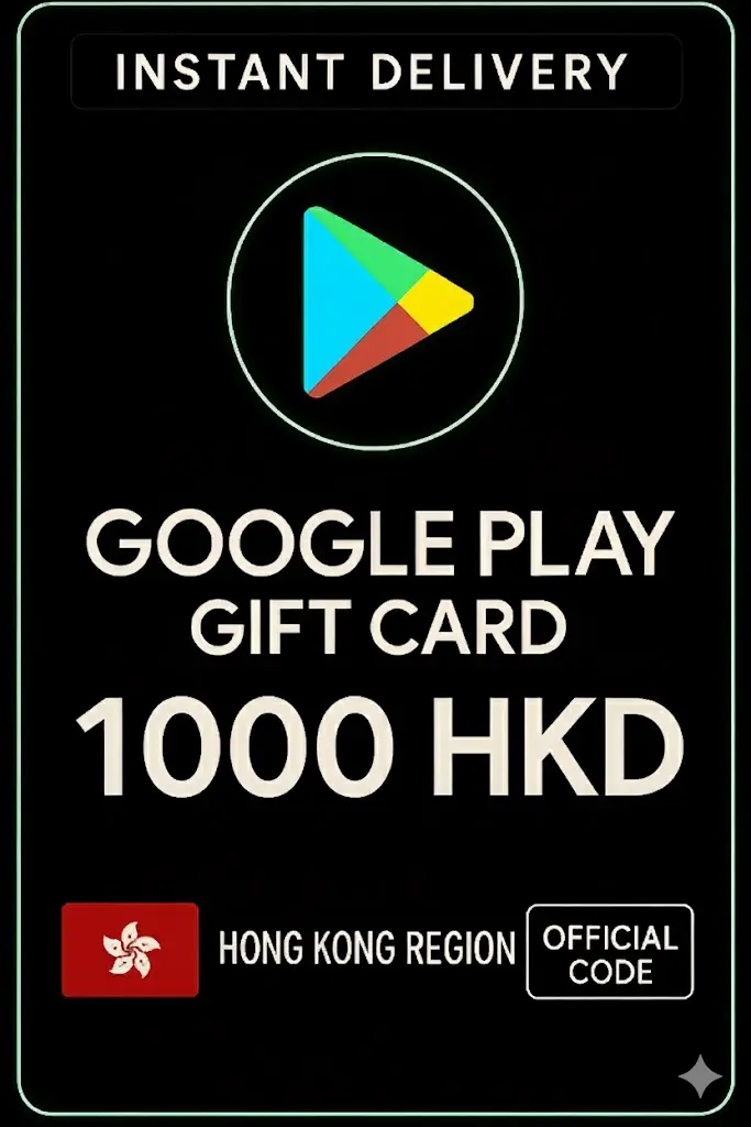 Google Play подарочная карта - Хонг Конг HKD 1000 Google Play подарочная карта - Хонг Конг HKD 1000