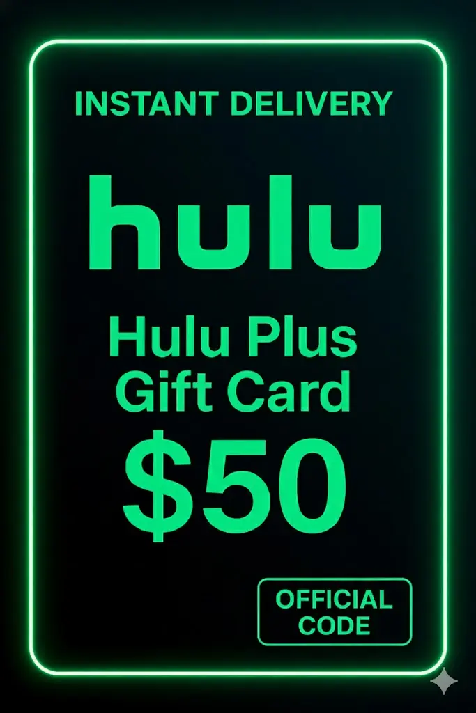 Hulu Plus poklon kartica $50 Hulu Plus poklon kartica $50